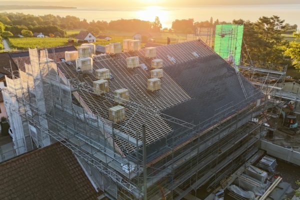 Réalisation du secteur énergie et photovoltaïque de bally