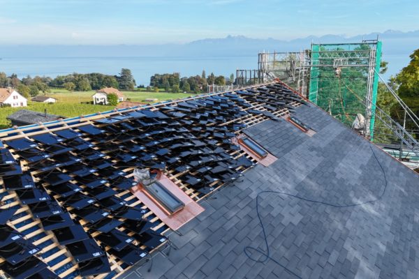 Réalisation du secteur énergie et photovoltaïque de bally