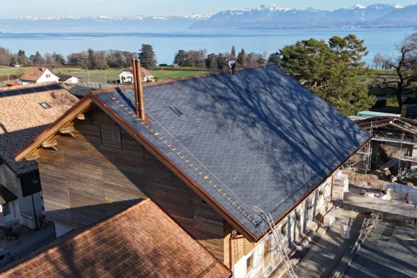 Réalisation du secteur énergie et photovoltaïque de bally