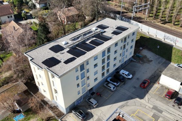 Réalisation du secteur énergie et photovoltaïque de bally