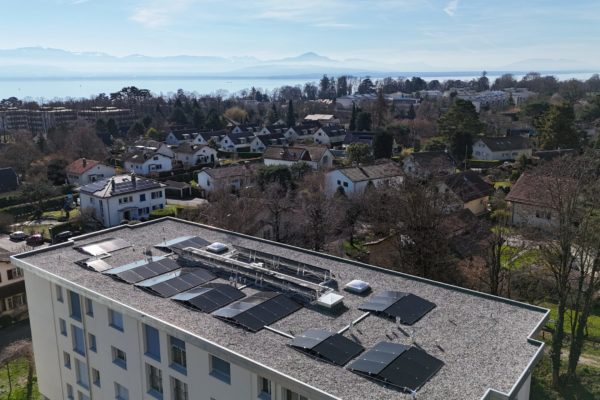 Réalisation du secteur énergie et photovoltaïque de bally