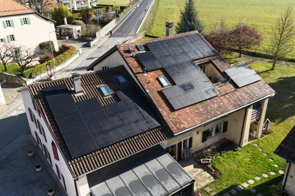 Réalisation du secteur énergie et photovoltaïque de bally