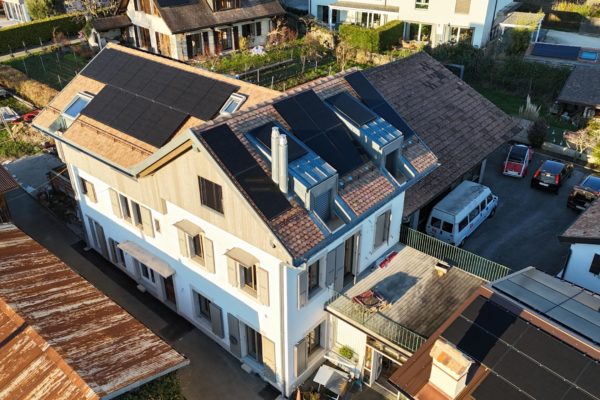 Réalisation du secteur énergie et photovoltaïque de bally