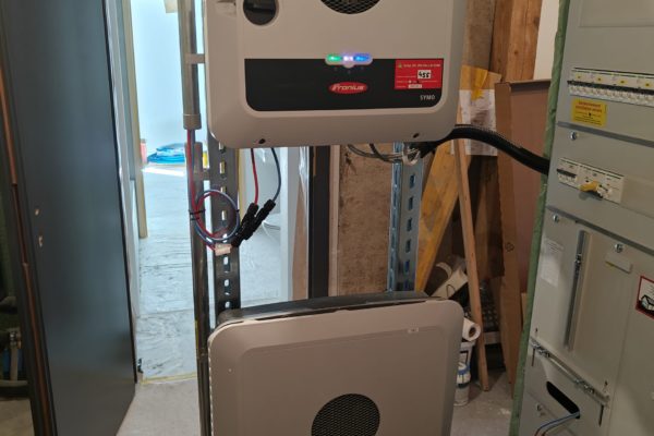 Réalisation du secteur énergie et photovoltaïque de bally