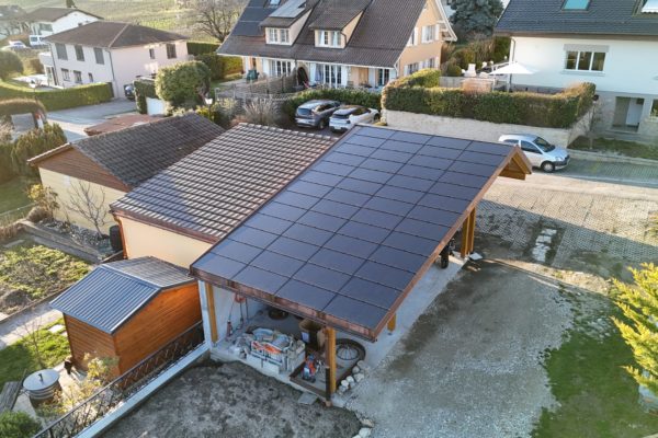 Réalisation du secteur énergie et photovoltaïque de bally