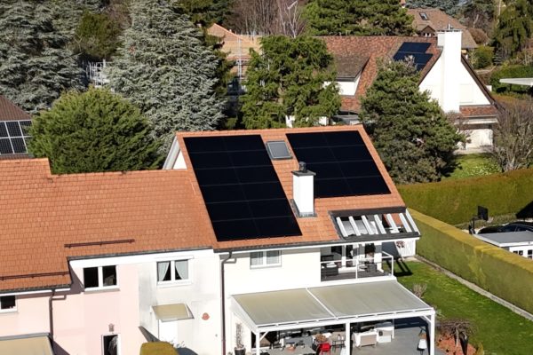 Réalisation du secteur énergie et photovoltaïque de bally